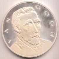 DN. "Van Gogh" Ag emlékérem (15.98g/0.925/32mm) T:PP