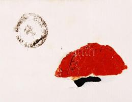 1864 Lechner Sándor kiskunfélegyházi izraelita hitközségi elöljáró aláírt levele a Kunszentmiklósi j...