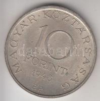 1948. 10Ft Ag "Széchenyi" T:2 Adamo EM2