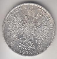 Ausztria 1913. 2K Ag "Ferenc József" T:2
Austria 1913. 2 Corona Ag "Franz Joseph&quot...