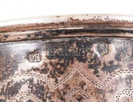 Ezüst (Ag.) keresztelő pohár, sérült, jelzett, m:8 cm, nettó: 65 g / Silver christening cup