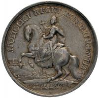 1741. "Mária Terézia pozsonyi koronázása" Ag emlékérem. "MARIA THERESIA AUGUSTA - M. ...