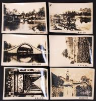 cca 1950 Kína 18 db fotó / 18 photos of China 12x10 cm