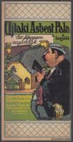 cca 1910 Ujlaki Asbest Pala litho számolócédula / litho counting slip