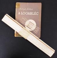 Logarléc, a logarléc használatáról szóló könyvvel (Balogh Arthur: A Logarléc. 1954, Budapest, Nehézipari Könyv- és Folyóiratkiadó Vállalat).