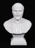 Jelzett, sorszámozott Herendi porcelán Lenin büszt / Herendi porcelain bust of Lenin 17cm