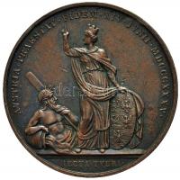 Ausztria / Bécs 1835. "I. Ferdinánd koronázása" Br emlékérem. "FERDINANDVS. I. AVSTRI...