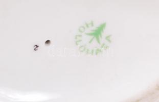 Kézzel festett, jelzett, Hollóházi porcelán Aladdin figura, hibátlan, 12×11 cm / Hand painted Aladdi...