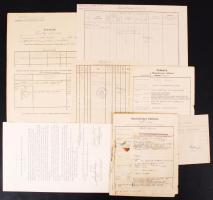 1939 Irodai tisztviselő minősítési lapja és katonai esküje