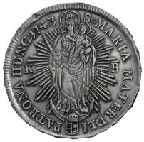 1743K-B Tallér Ag "Mária Terézia" Körmöcbánya (28.74g) T:2 juszt.
Hungary 1780K-B Madonnen...