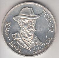 Kiss Nagy András (1930-1997) DN "Orvos sor / Fodor József" Ag emlékérem (16g/0.925/32mm) T:2