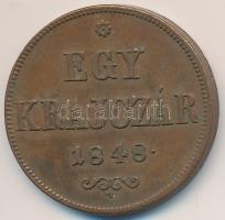 1848. 1Kr Cu T:2