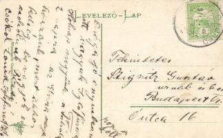 Iglófüred, Petőfi tér; Wlaszlovits Gusztáv kiadása