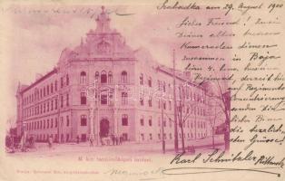 Szabadka, Tanítóképző intézet; Heumann Mór kiadása / teacher training school