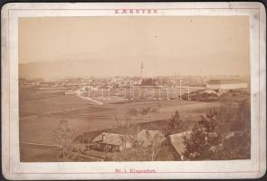 cca 1885 Klagenfurt keményhátú fotó / Klagenfurt photo 18x12 cm