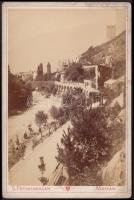 cca 1885 S. Pötzelberger, Meran keményhátú fotó / S. Pötzelberger, Meran photo 18x12 cm