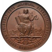 1870. "A Selmecbányai Bányászati és Erdészeti Akadémia 100. évfordulója" Br emlékérem. &qu...