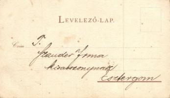 Budapest I. Mátyás templom, litho s: Rosenberger