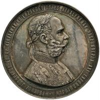 1879. "Ferncz József és Erzsébet ezüst lakodalma" Ag emlékérem. "FERENCZ JÓZSEF CS. É...