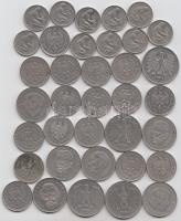 NSZK ~1960-1990. 50Pf-20M (38x), közte 3db bankjegy, 102M összértékben T:vegyes
GFR ~1960-1990. 50 P...