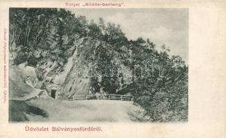 Bálványosfürdő, Torjai Büdös barlang / cave, Divald