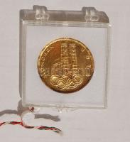 BRD 1972. "Olimpia" aranyozott fém T:PP