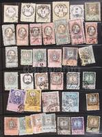 81 db régi osztrák és Lombard,- Velence okmánybélyeg