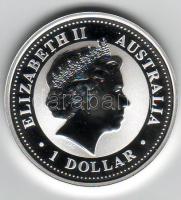 Ausztrália 1995. 1$ / 1oz "Kakas" Ag T:PP