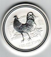 Ausztrália 1995. 1$ / 1oz "Kakas" Ag T:PP