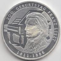 Németország 2011. 10 Ag "Liszt Ferenc" T:PP
Germany 2011. 10 Euro Ag "Franz Liszt&qu...