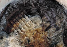 Zsolnay korsó, Fürtös György jelzéssel, pirogránit, hibátlan, m:16 cm, d:9 cm, kb 0,7 liter