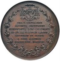 1898. "Samassa József egri érseki székre emelésének 25. évfordulója" Br emlékérem. "J...