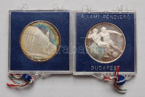 1978. "Argentína-VB" + "Hilton" 2 klf Ag eredeti plombált tokban T:PP