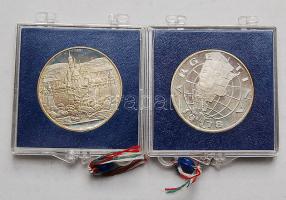 1978. "Argentína-VB" + "Hilton" 2 klf Ag eredeti plombált tokban T:PP