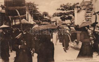 Hanoi Buddhist procession