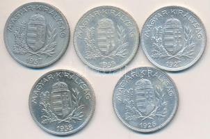 1926-1939. 1P Ag (5xklf) T:2
Adamo P6