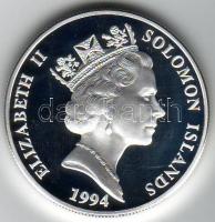 Salamon szigetek 1994. 10$ "Olimpia 1996" Ag T:PP