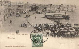 Sliema, landing place