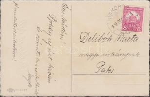 New Year, pigs, humour 'Erika Nr. 6027' litho