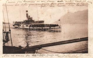Italian steamer SS Italia, Lago di Garda