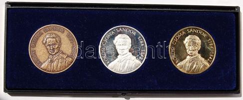 1992. "Magyarok III. Világkongresszusa emlékére-Kőrösi Csoma Sándor" 3 klf db sorozat, bro...