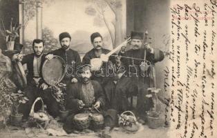 Caucasian band, folklore
