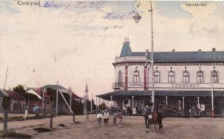 Csongrád, Szivák tér, Erzsébet hotel