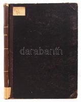 1870-dik évi országos törvénytár Bp., 1870 Igazságügy Minisztérium. Félvászon kötésben