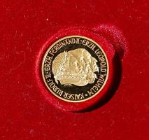 Ausztria 1993. 500Sch "II.Rudolf" Au 8,1136g T:PP eredeti díszdobozban