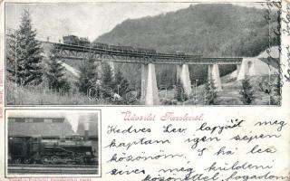 Tiszolc, Tiszolc-Erdőközi fogaskerekű vasút / cogwheel railway (fa)