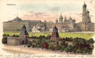 1899 Moscow, litho