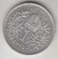 Ausztria 1915. 1K Ag T:2
Austria 1915. 1 Corona Ag C:XF