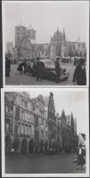 2 db régi Münster képeslap és 2 Münster fotó / 2 Münster postcards and 2 Münster photos