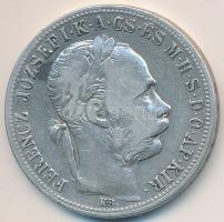 1888KB 1Ft Ag "Barokk címer" T:2-